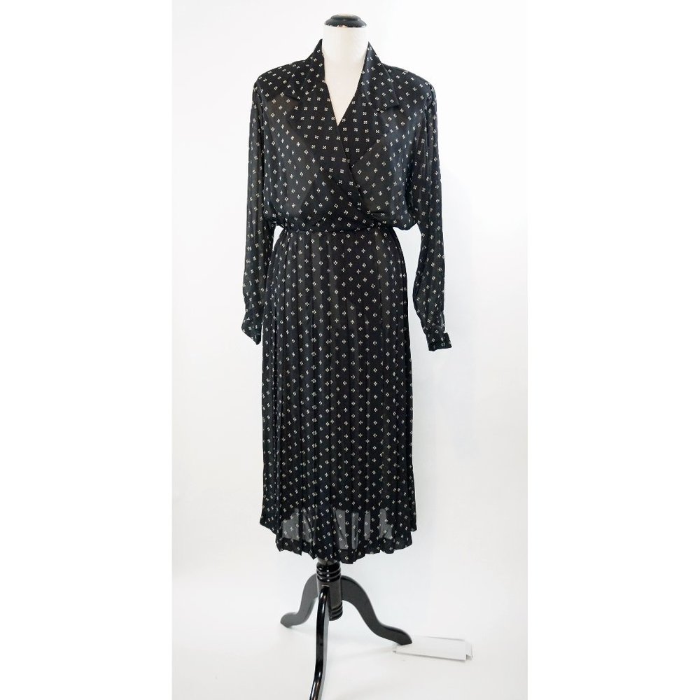 Liz Claiborne Midi Dress, Pleated